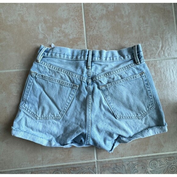 Frame Le Brigette Short denim  SOHO Distressed Women Size 26 - Picture 3 of 7